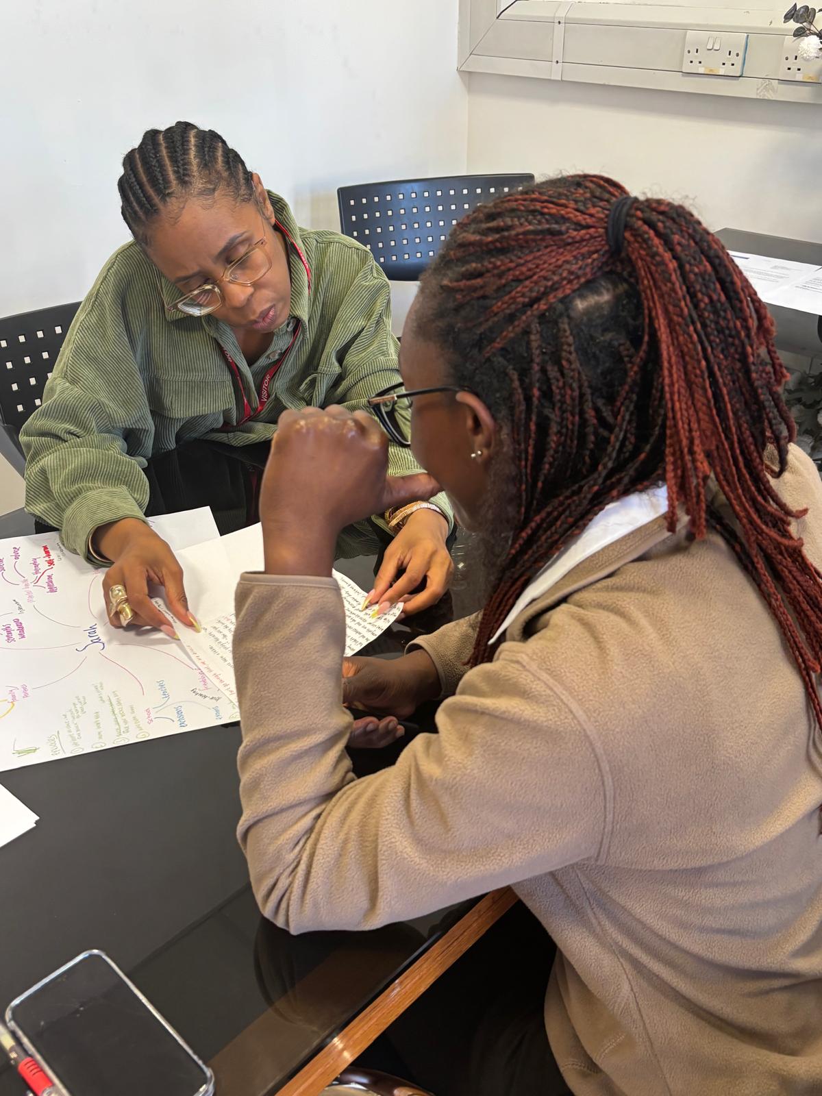 A positive DDP review meeting in progress.